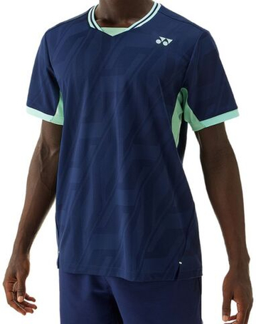 Мужская теннисная футболка Yonex Regular Crew Neck - небесный