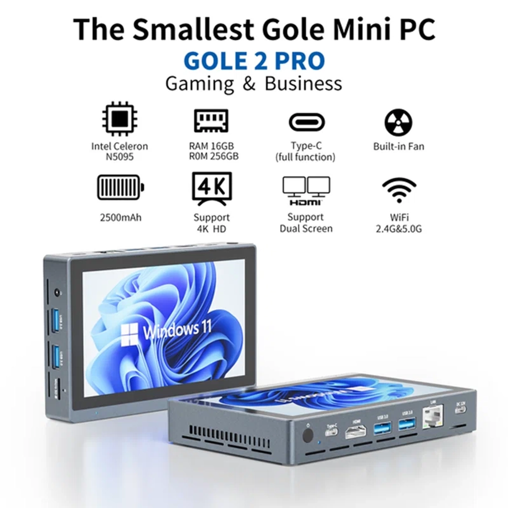 HigolePC Мини-ПК Gole 2 PRO