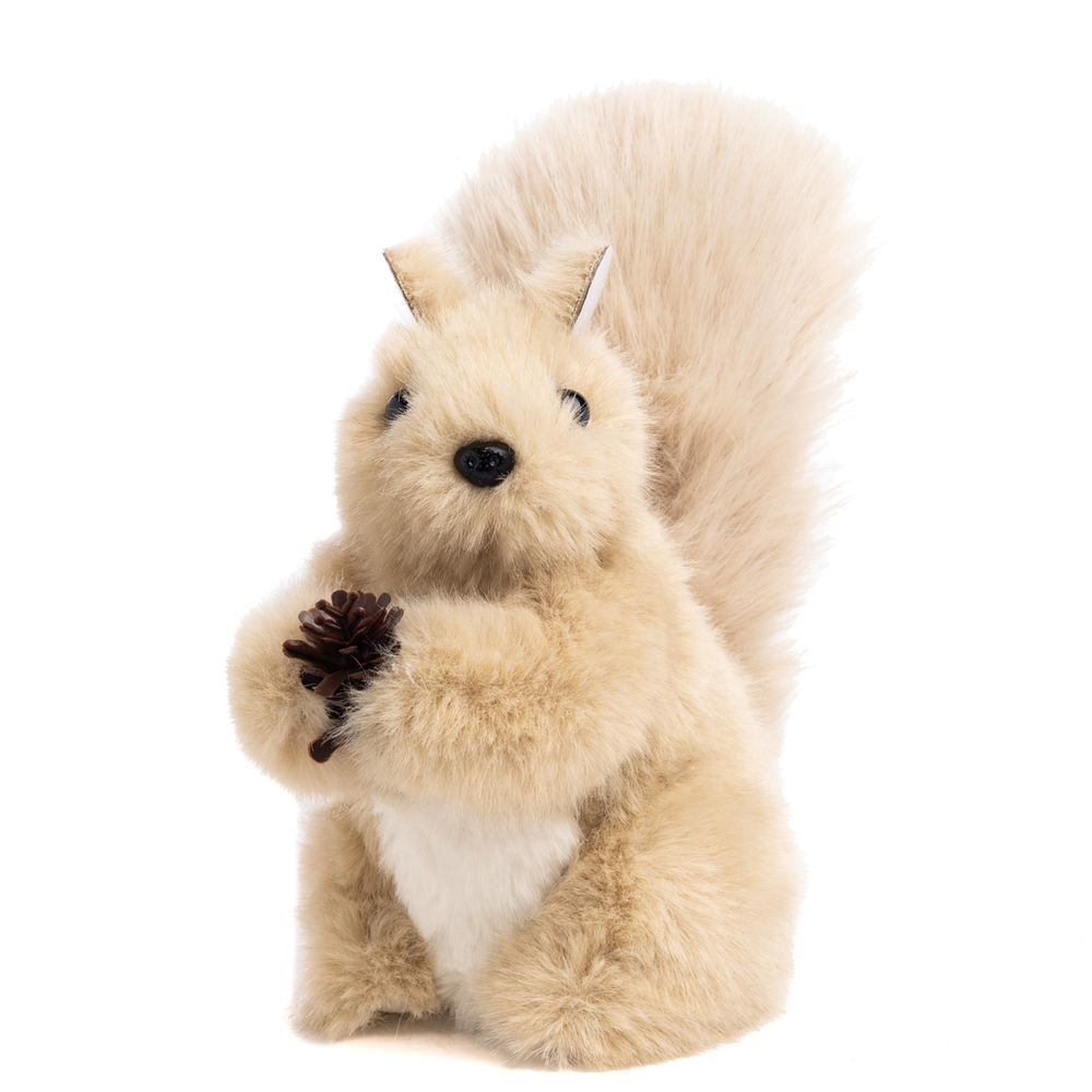 Декор новогодний FURRY SQUIRREL LT BRWN/CRM Белка Goodwill Кремовый
