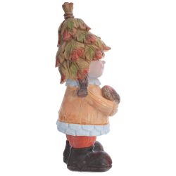 GAEM Фигурка декоративная "Мальчик/Девочка", L9 W6,5 H19 см, 2в.