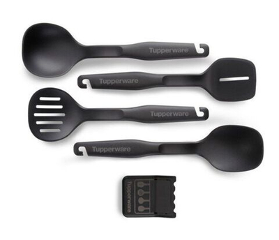Набор кухонных приборов "Компакт Про" (лопатка, ложка, половник, шумовка) Tupperware
