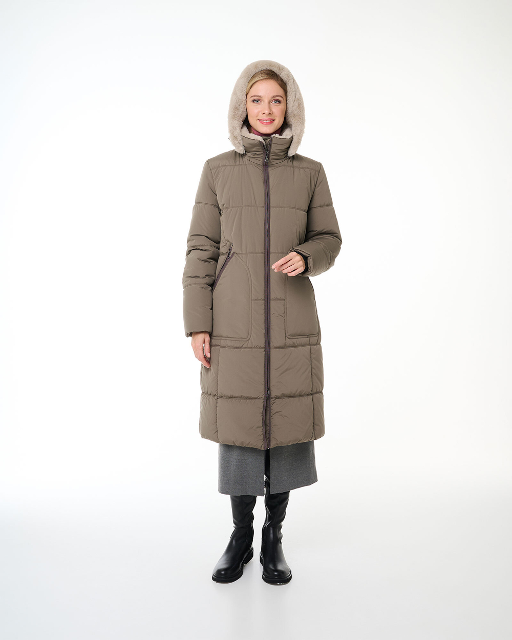 Пальто женское 4747-121-FW23 Dixi Coat