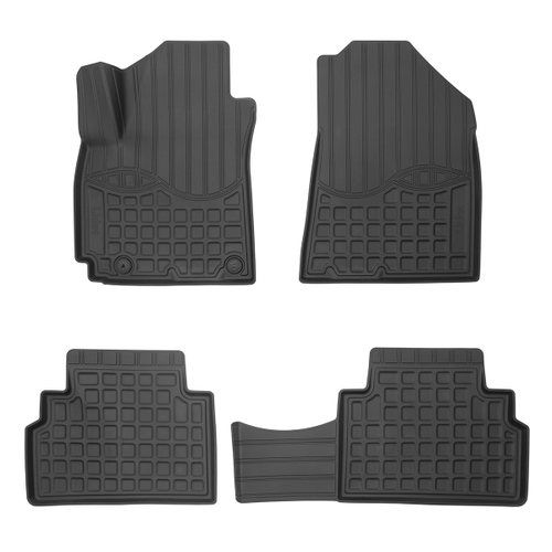 Ковры в салон Norplast/Unidec для Kia Soul в кузове SK (2019-)Литьевые,Черный, арт.NP11-LdC-43-710