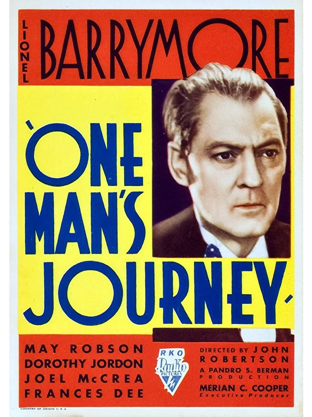 Путь одного человека (1933) (DVD-R)