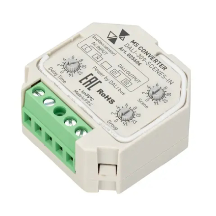 INTELLIGENT ARLIGHT Конвертер датчика движения DALI-309-SCENES-IN (DALI bus, 230V) (IARL, -) 025604