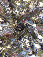 Шифон принт, огурцы Julia D35C1