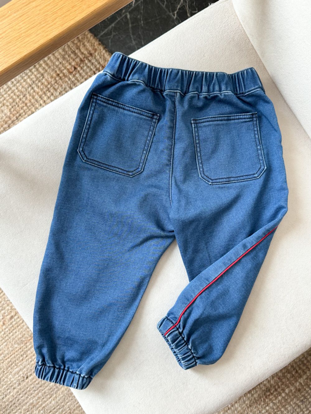 Хлопковые брюки Moschino, 80