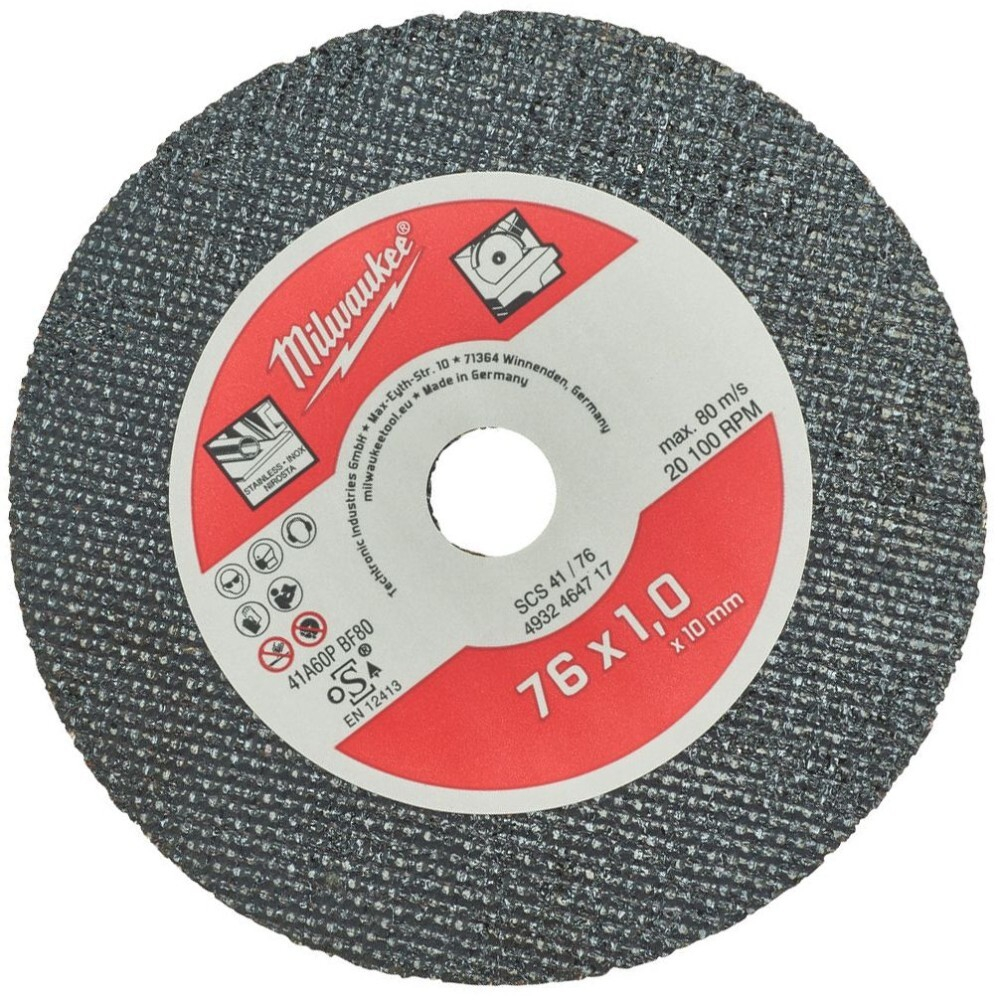 Отрезной диск SCS41/76х1мм для М12 FCOT