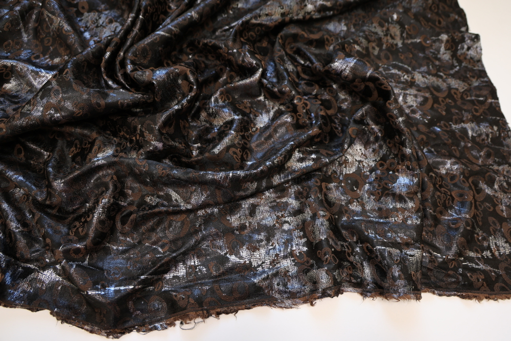 Костюмная спандекс "Фоль"