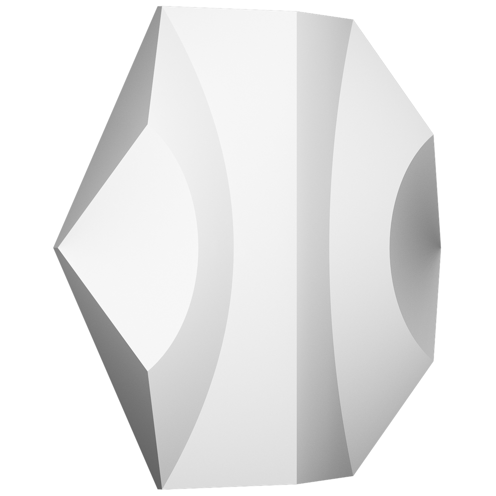BelloDeco. Стеновая панель СП 18, (620x65x540мм). Полимер, композит