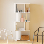 Стеллаж напольный Дален 4 полки 60х30х142 см, белый