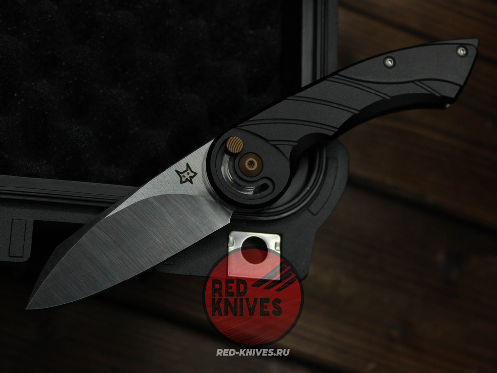 Ножи FOX KNIVES Radius Black - черная рукоять