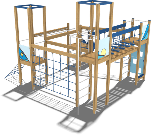 Детский городок Санта-Крус (паттерн Fairytale)