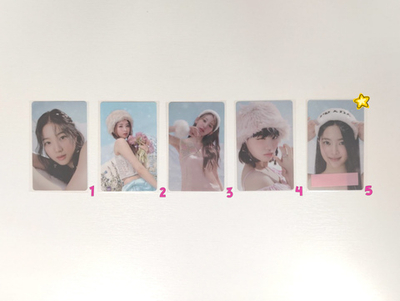 Фотокарты LE SSERAFIM - ANTIFRAGILE (Weverse shop)