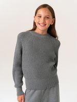 Джемпер для девочки AT1001 серый