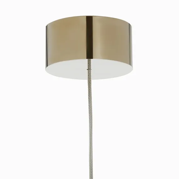 Подвесной светильник Waterfall Ø11 см, прозрачный, золотистый