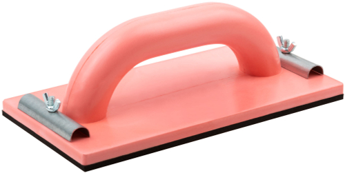 Терка д/нажд.бум. пластиковая с мет.прижимом 230х120 мм 39729