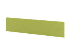 Экран фронтальный ЛДСП ткань Romeo 1600х370х32 512076-007 Лайм