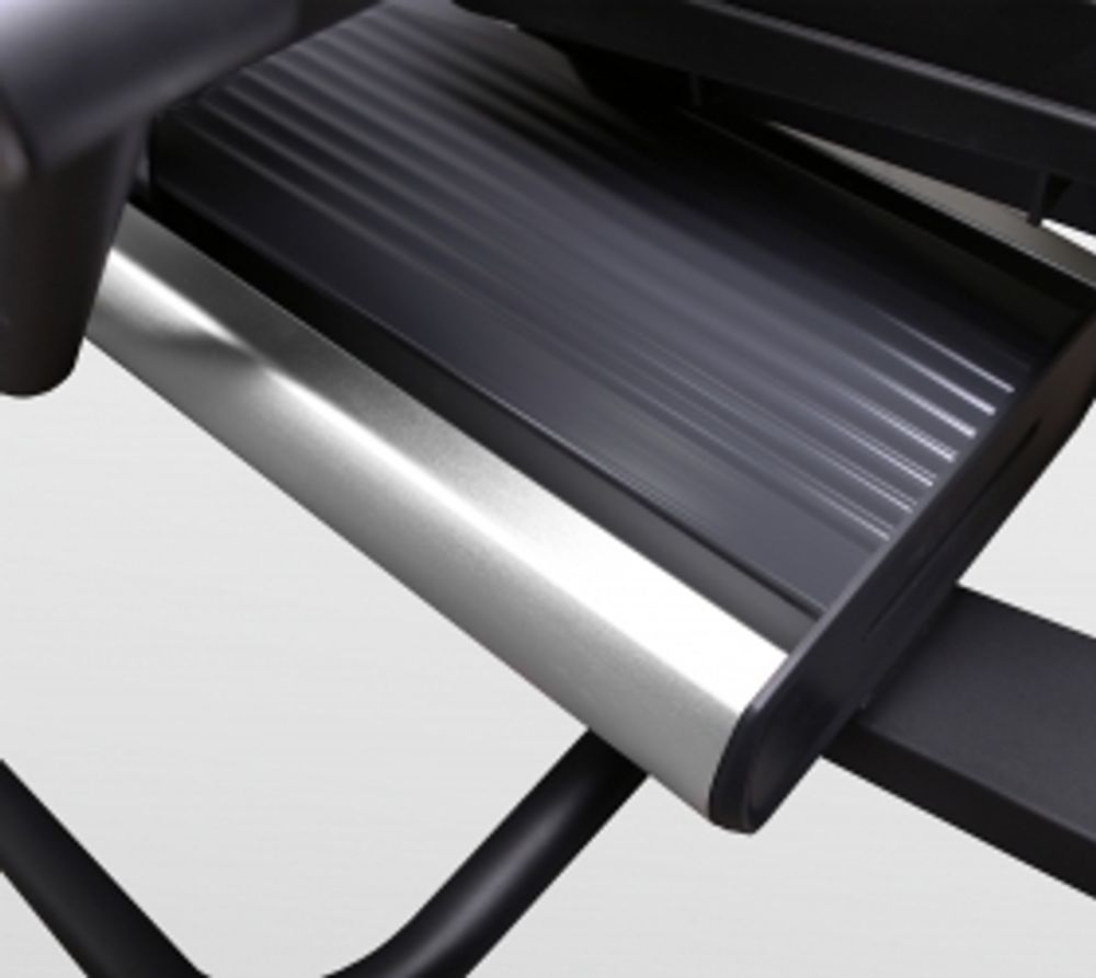 Эллиптический эргометр с автонаклоном коммерческий BRONZE GYM E1000M PRO TFT TURBO