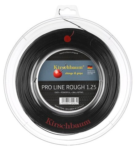 Струны для тенниса KIRSCHBAUM PRO LINE ROUGH В нарезке (1 натяжка) 11 м