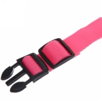 Ошейник с подсветкой и кольцом для жетона для малых пород собак «Бро видно», цвет розовый, размер S - 2,5*30см (лейбл)