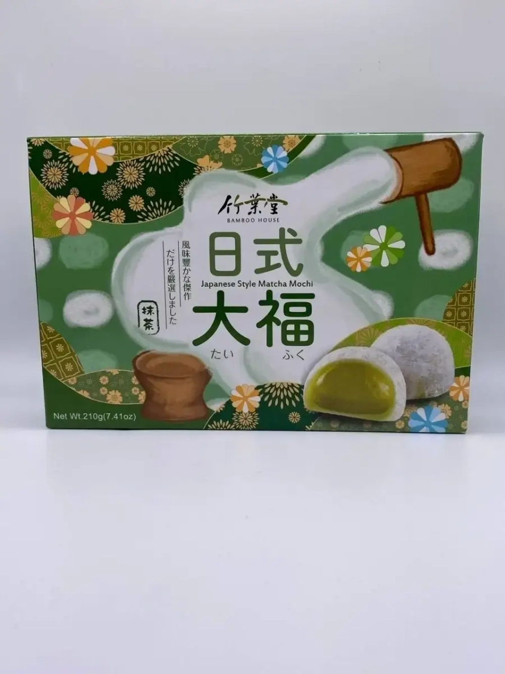 начинкой из зеленого чая/Japanese Style Mochi/ ,210гр