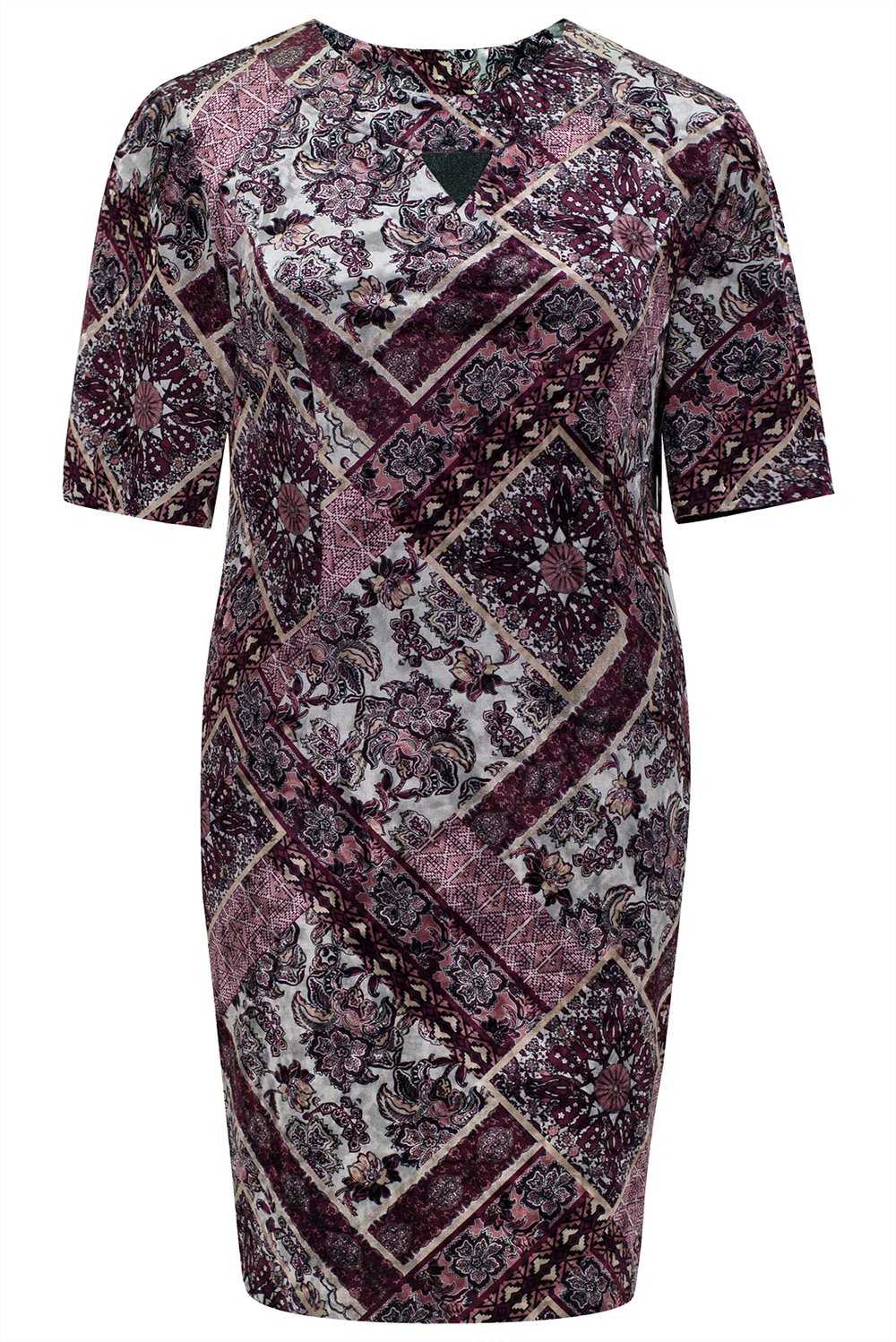 Нарядное платье 1015о, Борд.ромб #275БР051015о