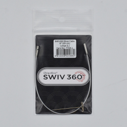 Лески SWIV360 large(L) от ChiaoGoo, 13 см. - 35 см., silver cable