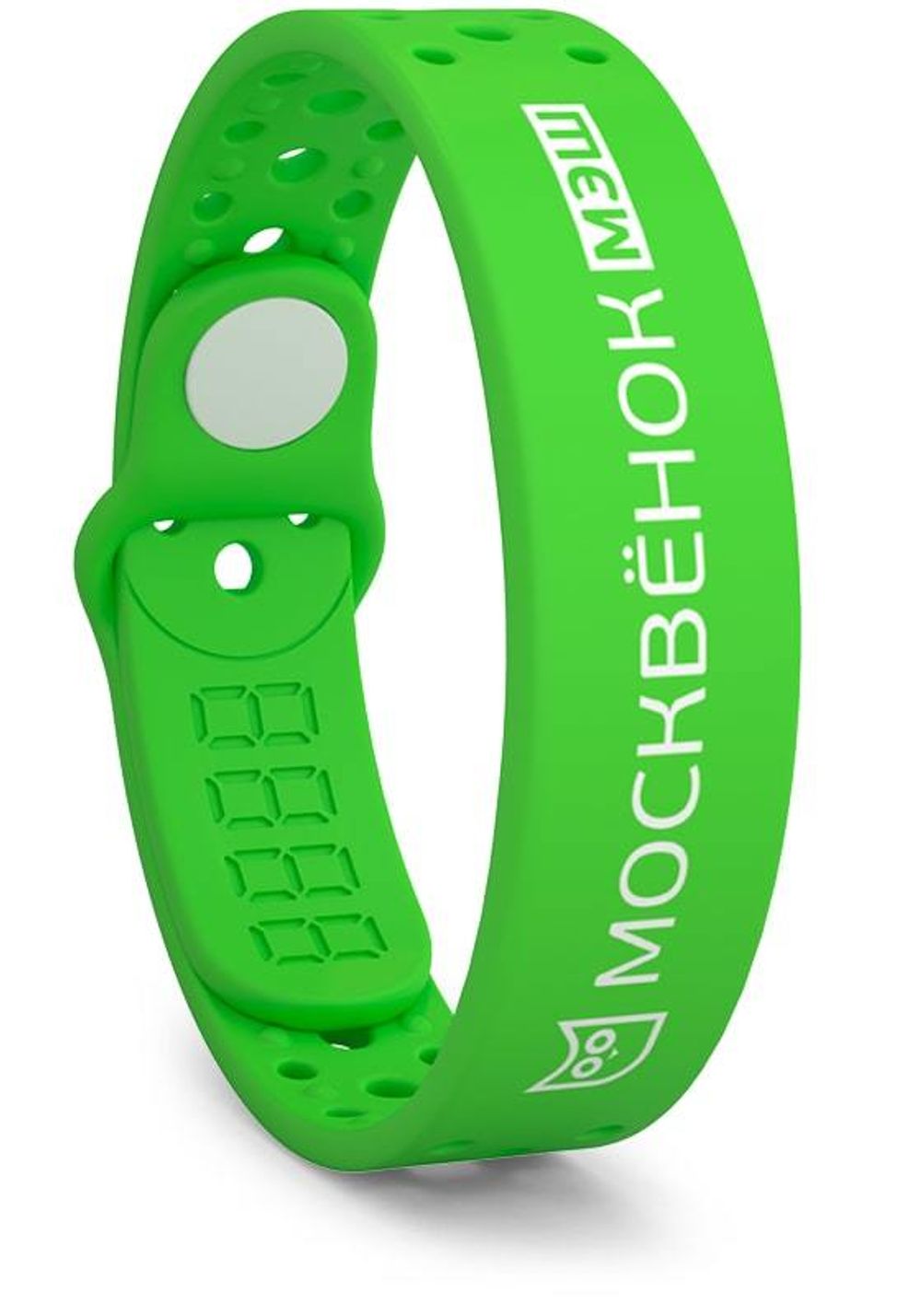 Браслет Москвёнок ACTIVE салатовый
