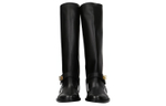 Givenchy Eden Leather Comfortable Knee high Boots Women"s Black