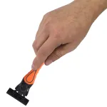 Бритвенный станок многоразовый мужcкой, 3 лезвия, 11 кассет, оранжевый, X-ONE (ИКС-УАН), 700023