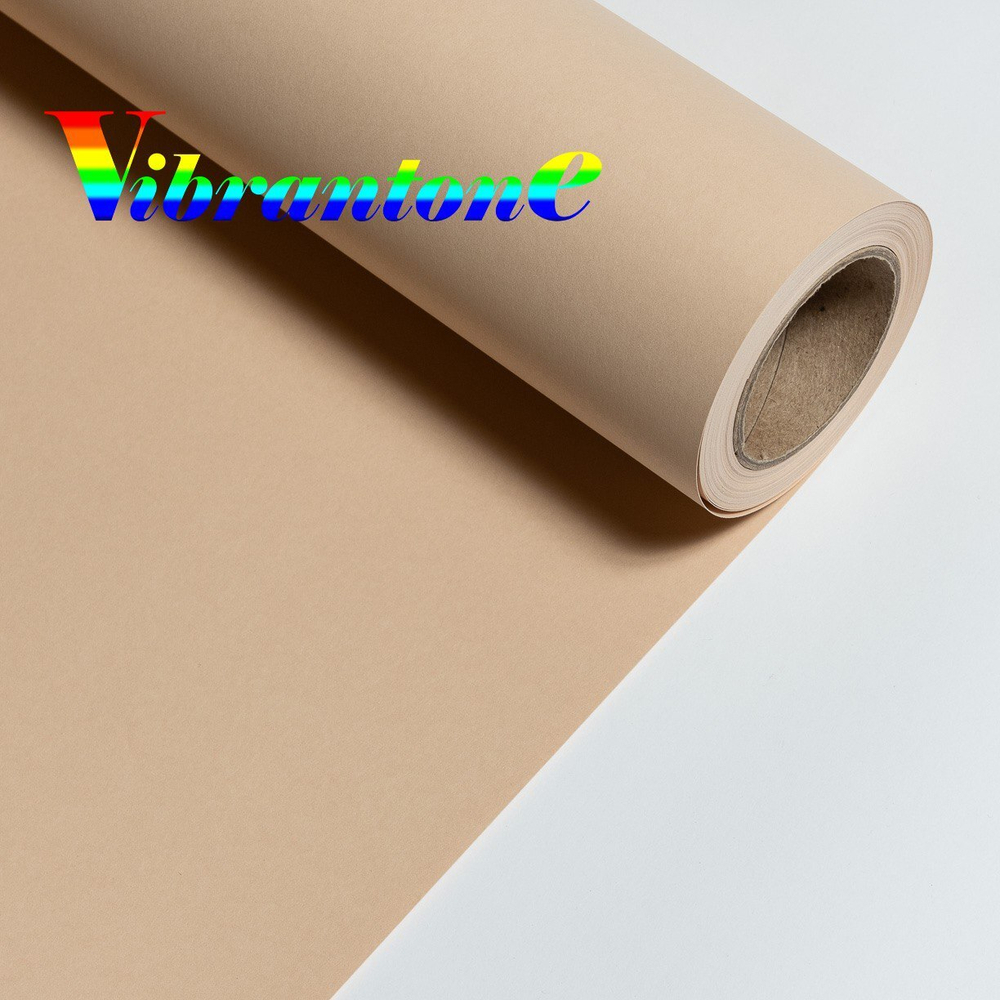 Фон бумажный Vibrantone 1,35х11м Milk Coffee 19 кофе с молоком