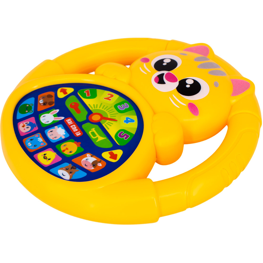 Руль муз. Levatoys MK2192E-48-23 Животные в пак.