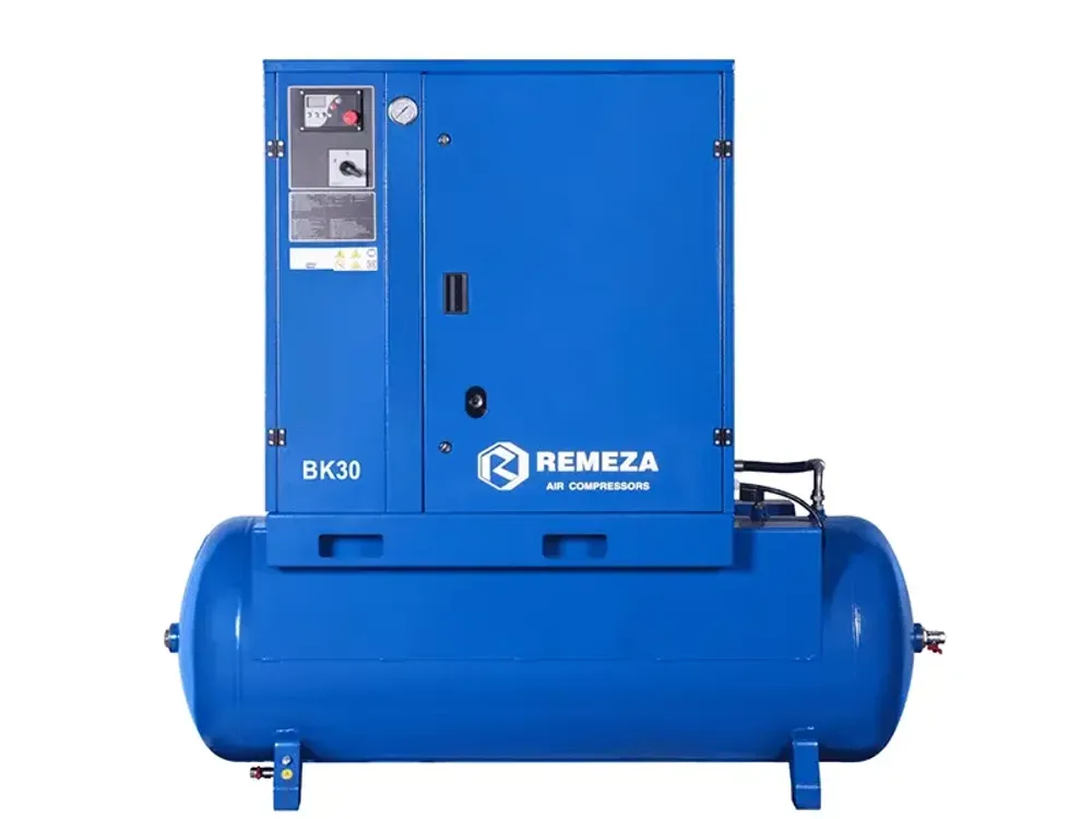Винтовой компрессор Remeza ВК30-8-500 на ресивере 500л