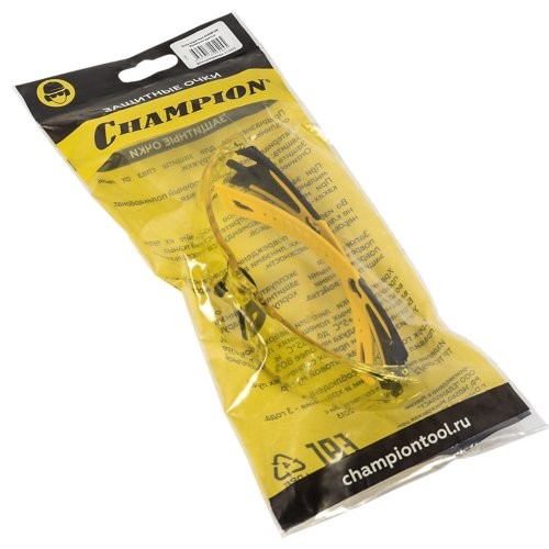 Очки защитные CHAMPION Универсал желтые   C1041