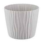 Кашпо ВОЛНА D160мм 2л с вкладышем Кремовый