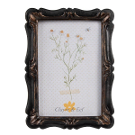 Фоторамка "Алис" малая 14x2x19см (Фото 10x15см) Поликерамика/стекло