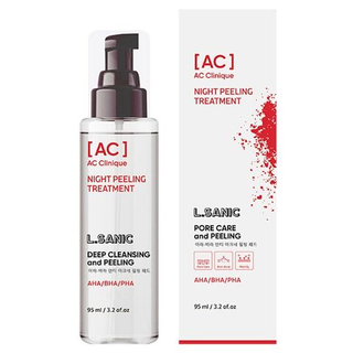 Сыворотка-пилинг для лица с AHA, BHA, PHA кислотами L.SANIC AC Clinic Anti-Acne Night Peeling Serum