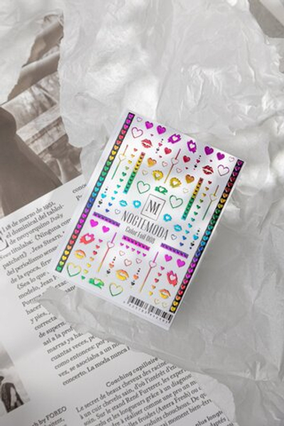 Nogtemoda Наклейки для ногтей Color Foil 008
