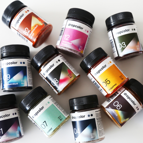 Краски для ткани купить в интернет-магазине Dropcolor | Красители для ...