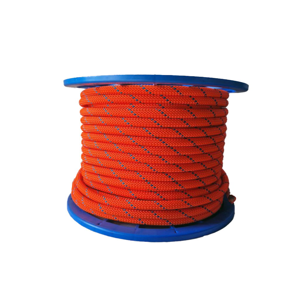 Веревка страховочная высокопрочная статическая Prival Static Fort-color, 40 прядей, 9мм х 10м