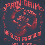 Футболка темно-синяя Yakuza Premium 3909