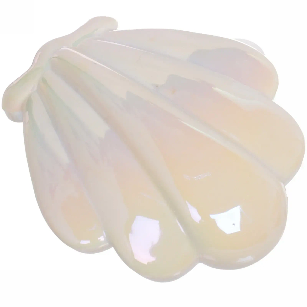 Расческа массажная компактная «Beauty Home», ракушка жемчужная, в коробке, 10*8.5см