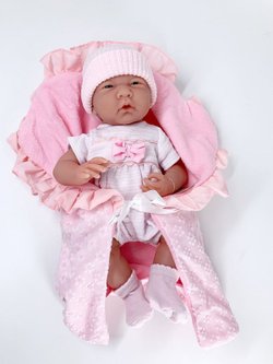 Кукла BERENGUER мягконабивная 39см La Newborn (18780)