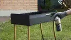 Термостойкая аэрозольная краска для металла "Эмаль KUDO HEAT RESISTANT", антикоррозийная в баллончике, Серебристая матовая KU-5001