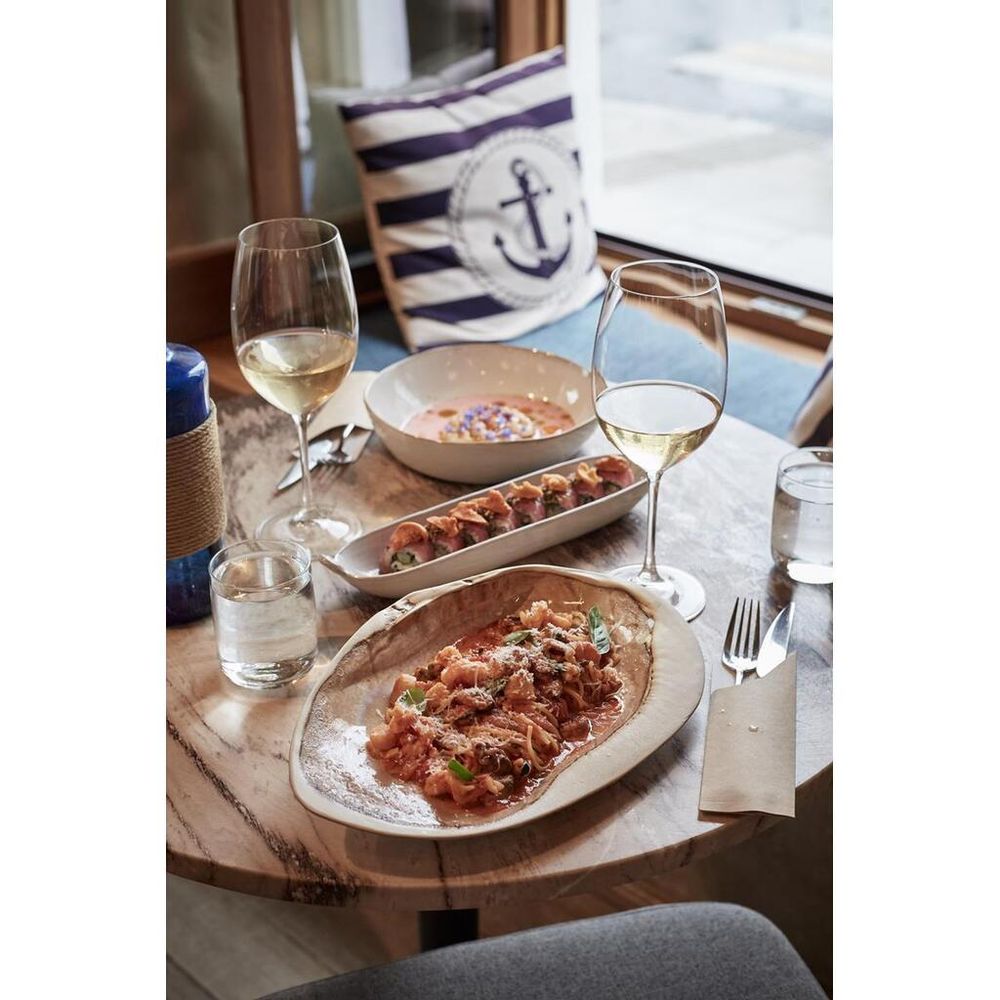 Блюдо овальное 32,5*20 см h7 см 100 мл Pearl Shell Frutti di Mare P.L. [1]