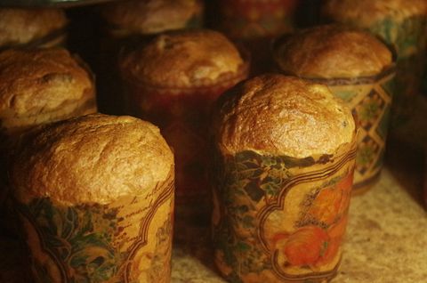 Цельнозерновой веганский кулич