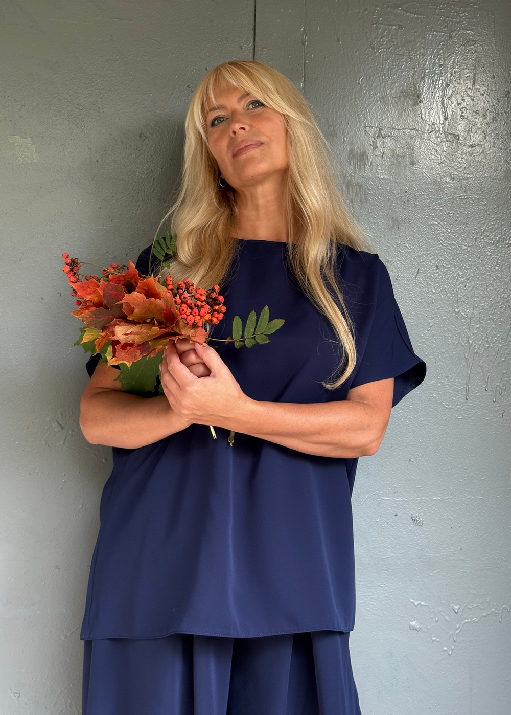 Костюм  /чернильный