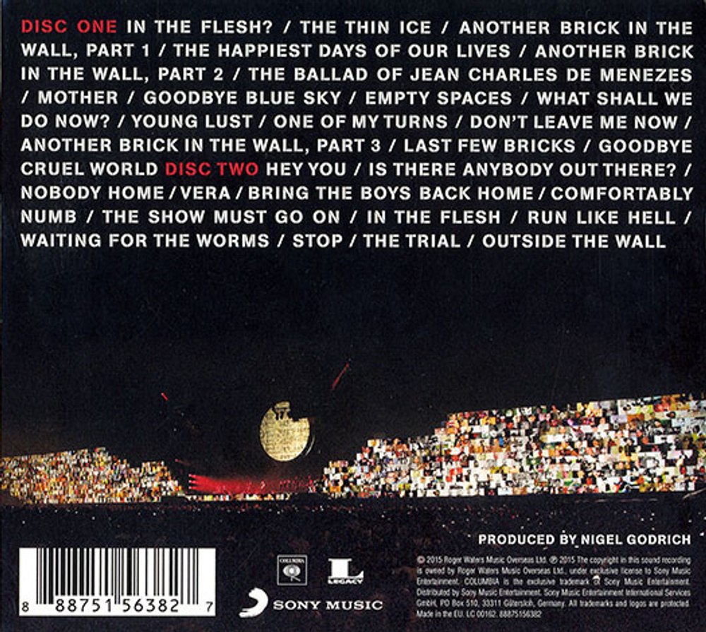 Roger Waters / The Wall (2CD)