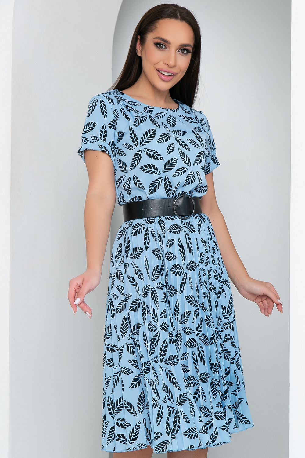 Платье Эмили (гофре, фантазия) Diolche (Акция)